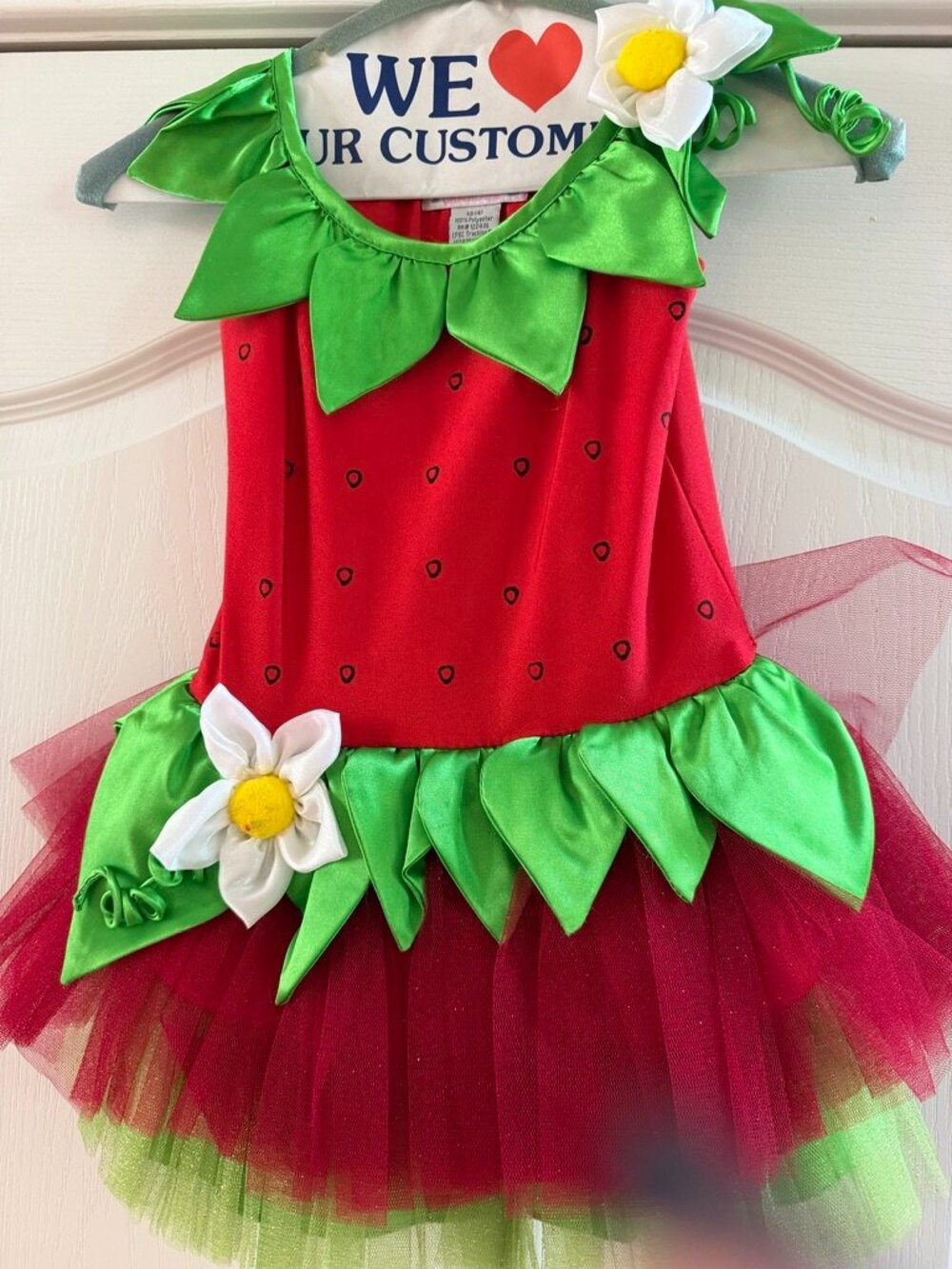 Chasing Fireflies Girls Strawberry Fairy Costume – Size XS (4)